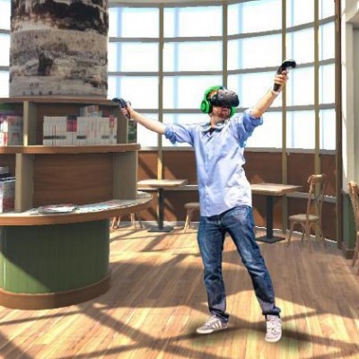 AR/VR foreign language learning environment Scenario