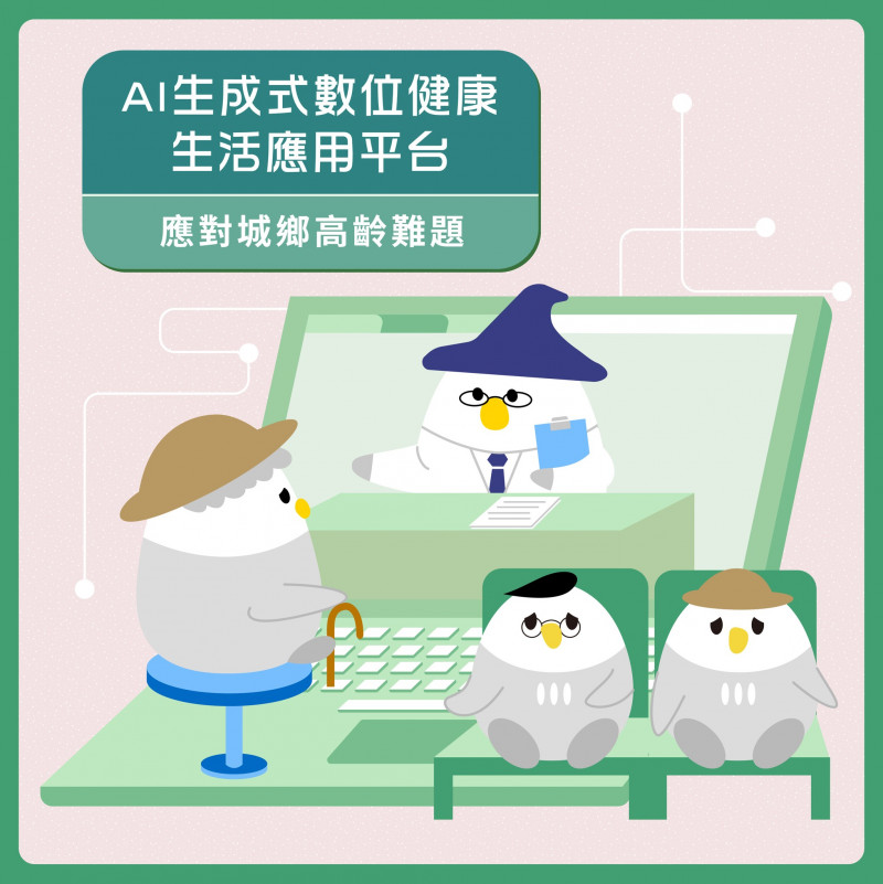 AI生成式數位健康生活應用平台